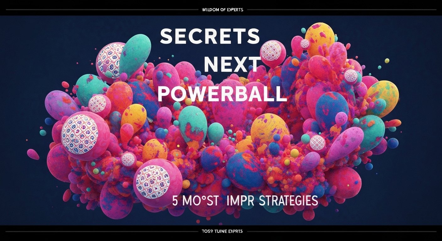 고수들이 말하는 넥스트 파워볼 비밀 패턴 + TOP 5 완벽 정리